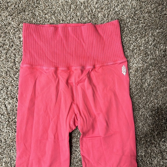 Free People Movement Good Karma Leggings Hot Pink - Picture 6 of 10